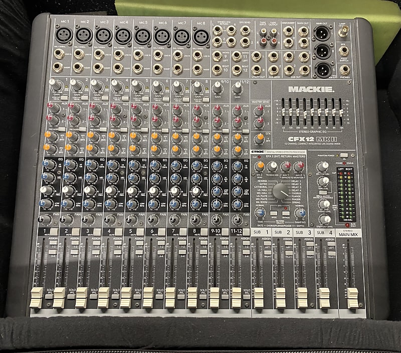 Mackie CFX12 MKII 12-Channel Compact Integrated Live Sound