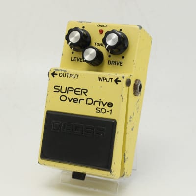 BOSS SUPER Over Drive SD-1 1982年製 BOSS SD-1 SUPER OverDrive 1982年製 [QK647] - 中古楽器の販売