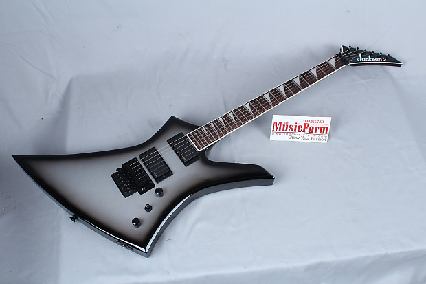 Jackson KEXMG Kelly Silverburst Electric Guitar with EMG's