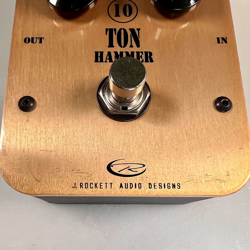 ギター J.Rockett Audio Designs / 10TON HAMMER Rockett Pedals 10 Ton Hammer guitar effects pedal demo - YouTube