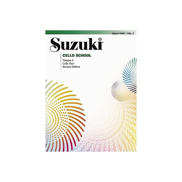 Alfred 00-0483S Suzuki Cello School - Cello Part Book (Volume 3) - Revised image 1