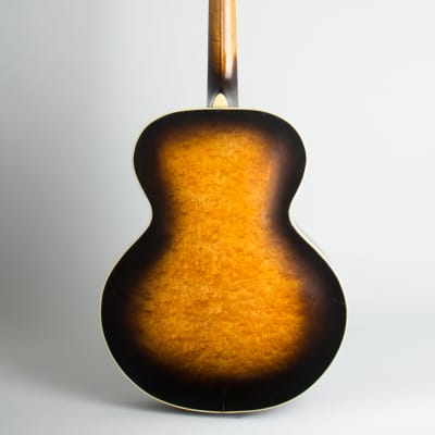 Epiphone  DeLuxe Masterbilt Arch Top Acoustic Guitar (1934), ser. #7664, black hard shell case. image 2