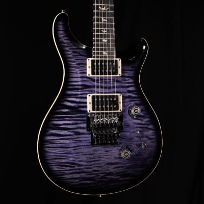 PRS Custom 24 Floyd Rose Purple Mist 10 Top Flame with Ebony Fingerboard and Maple Neck image 2