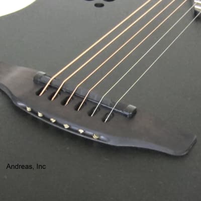 Ovation Elite Acoustic/Electric Guitar - Black Solid Spruce image 4