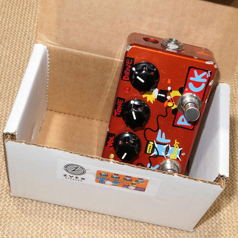 Zvex Box of Rock Hand-wired Hand-painted by Jason Myrold Effect Pedal Same  Day Shipping #DK02