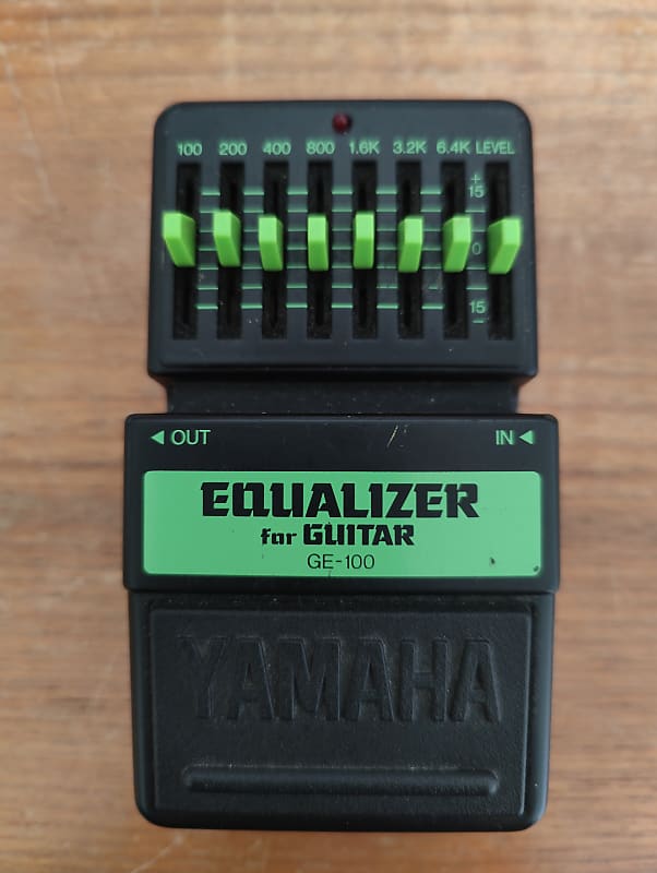 GE-100 Equalizer for guitar | Rare 1980's | Made in Japan