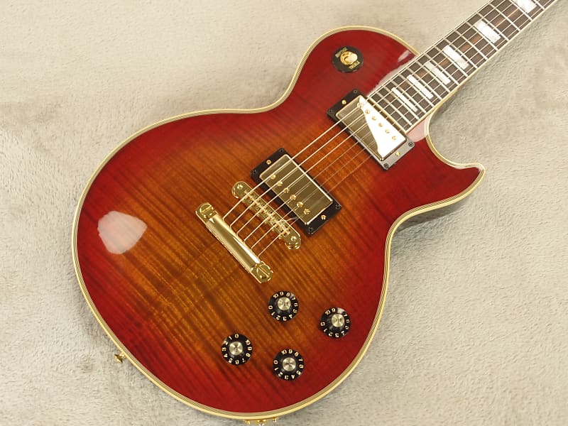 Gorgeous! 2014 Gibson Les Paul Custom Electric Guitar Koa Top COA OHSC