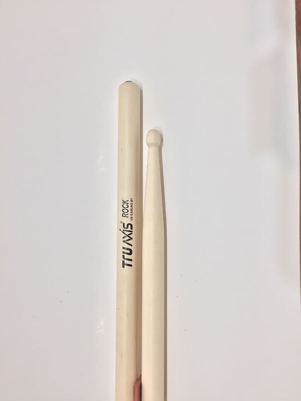 TruAxis Rock (2B) Maple Barrel Tip Drumsticks Reverb