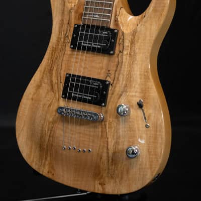 Aria Pro II MAC-EXO SPN Spalted Maple Electric Guitar image 6