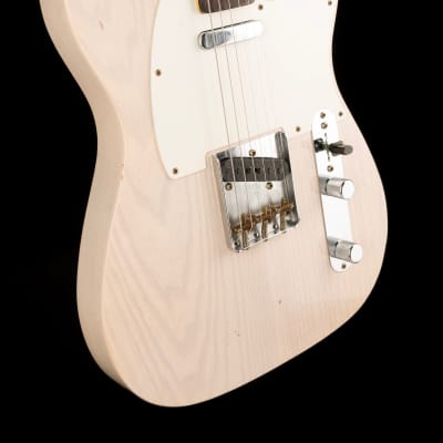 Fender Custom Shop Limited Edition 1959 Telecaster Journeyman Relic Aged White Blonde With Case image 10