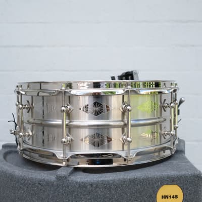 Immagine Craviotto Diamond Series Nickel Over Brass NOB Artist Model (SPL) Snare Drum - 2