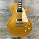 Used 2021 Gibson Les Paul Deluxe Goldtop w/case TSU12181