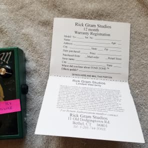 Rick Gram Studios TZ-1 Woman Tone Green | Reverb
