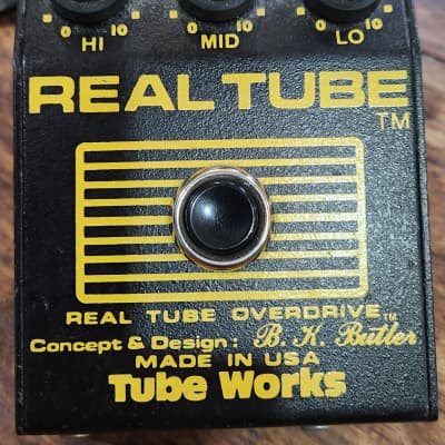 Reverb.com listing, price, conditions, and images for tube-works-real-tube-overdrive