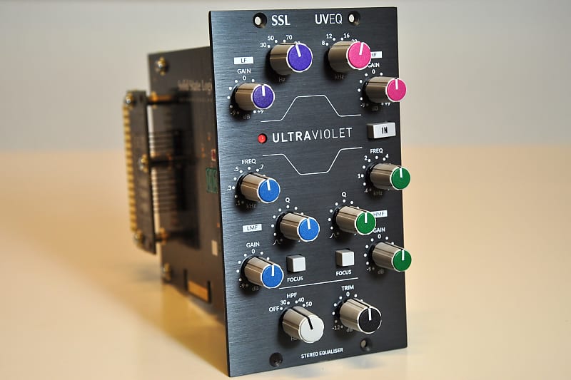 Solid State Logic UV EQ Ultraviolet 500 Series Stereo Equalizer Module image 1