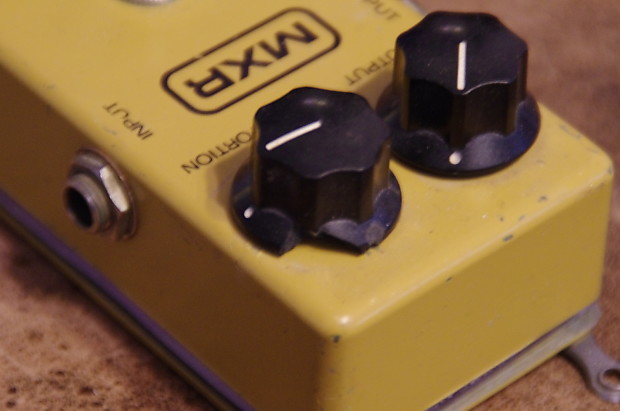 MXR Distortion+ 1978製　ビンテージ MXR Distortion + 1978 – Marigold