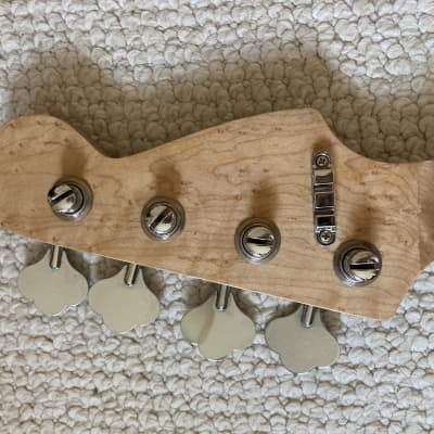 Warmoth P Bass Neck Clear Gloss image 2