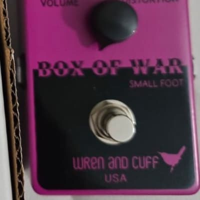 Reverb.com listing, price, conditions, and images for wren-and-cuff-small-foot-box-of-war