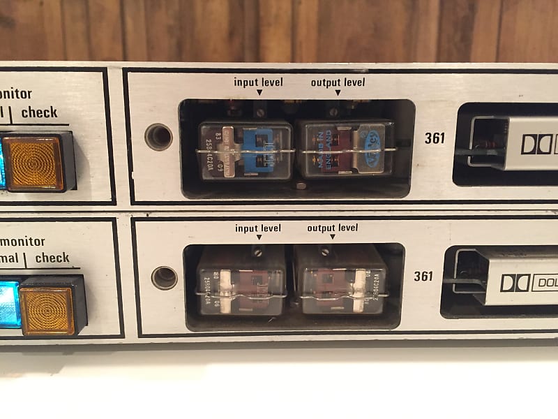 Dolby CAT 361 noise reduction system, 43A 43B film processor
