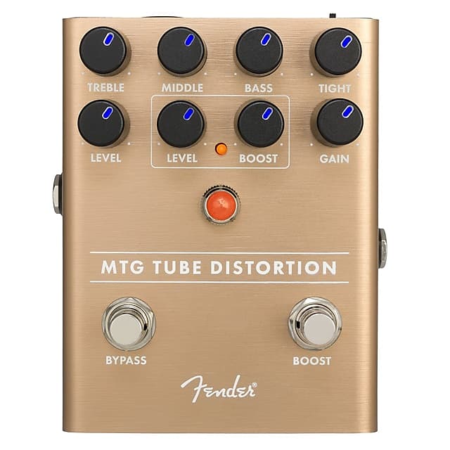 New Fender MTG Tube Distortion Guitar Effects Pedal image 1