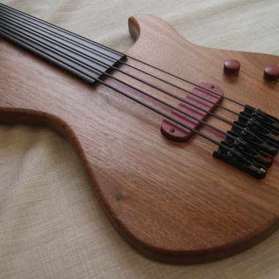 Handcrafted 5 string fretless bass. Superb tone and build quality. Made in the UK. image 4