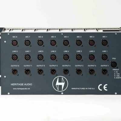 New Heritage Audio 8-Channel Frame for Neve 80-Series Modules image 3