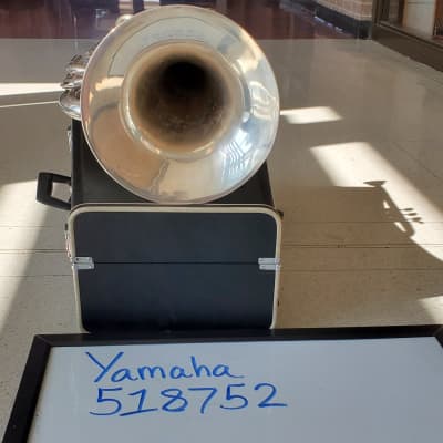 Yamaha YBH-301MS Marching Baritone Horn Silver 2019 image 3