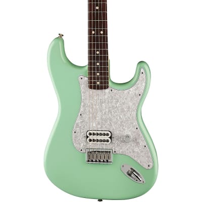 Fender Tom DeLonge Stratocaster Electric Guitar With Invader SH8 Pickup Regular Surf Green image 5