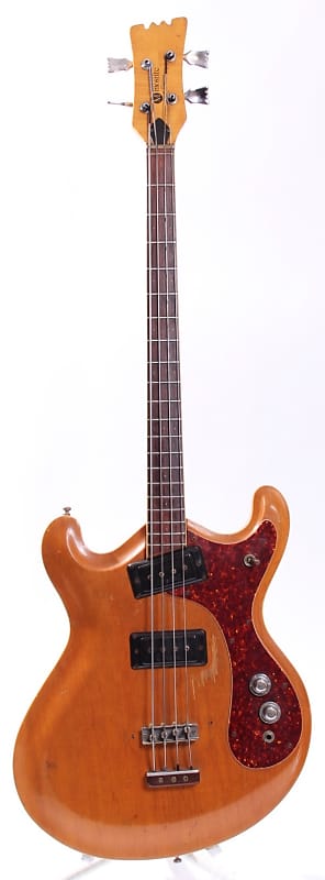 1966 Mosrite Mark X Joe Maphis Bass 502 natural image 1