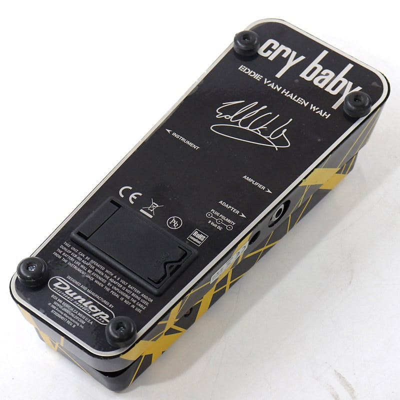 ギター Jim Dunlop EVH-95 Signature Wah Dunlop EVH95 Eddie Van Halen Signature EVH Cry Baby Wah