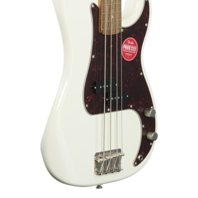 Squier Classic Vibe 60s Precision Bass Laurel Neck Olympic White image 9