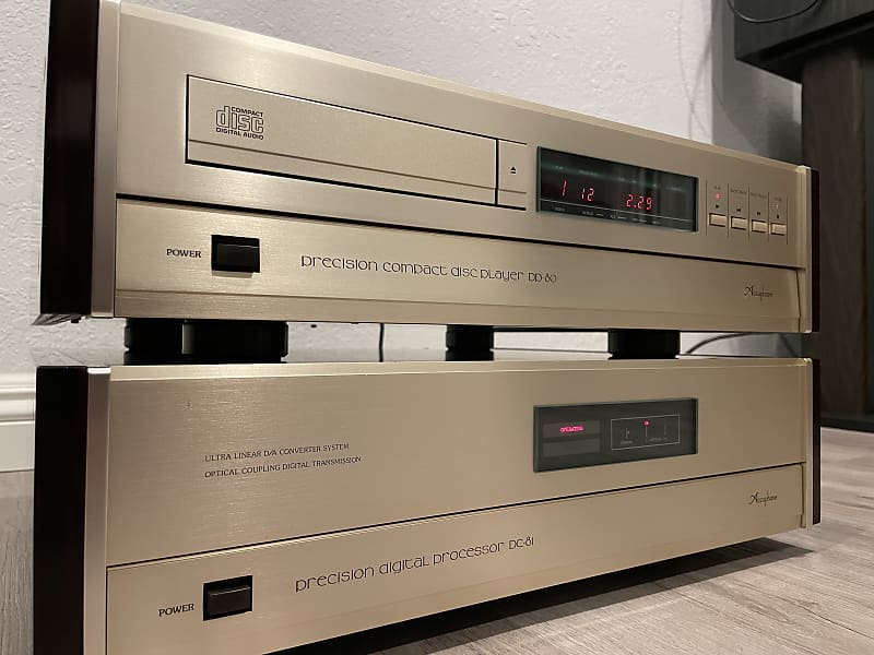 Accuphase DP-80 Compact Disc CD player and DC-81 Digital Processor 1989 |  Reverb