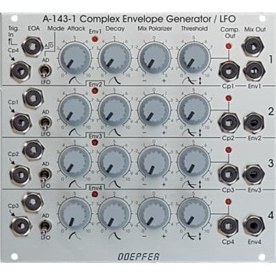Doepfer A-143-1 Complex Envelope Generator / Quad AD Generator / Quad LFO image 1