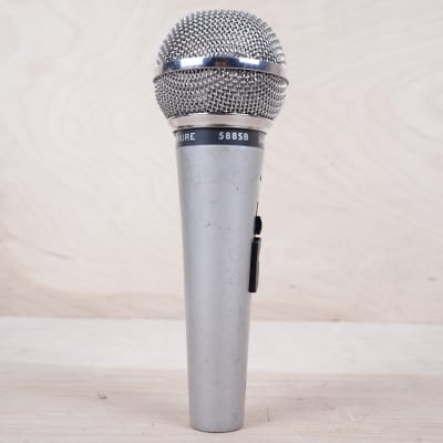 Shure Unisphere B 588SB Dynamic Microphone 1970s Silver Vintage Mic image 8
