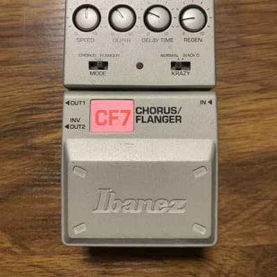 Reverb.com listing, price, conditions, and images for ibanez-cf7-chorus-flanger-pedal