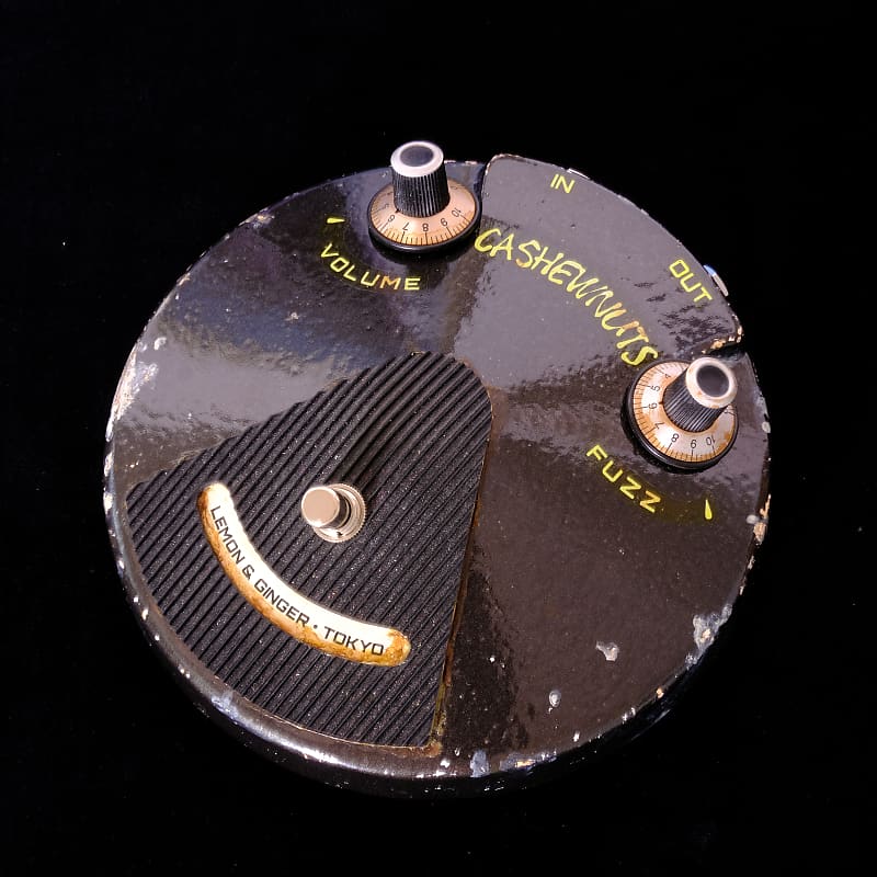 LEMON & GINGER CASHEW NUTS GE FUZZ FACE 2023 - Black | Reverb