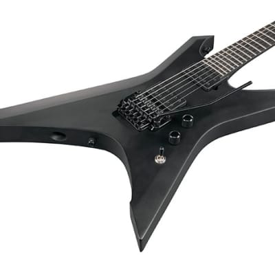 Ibanez Xiphos Iron Label 6-String Electric Guitar - Black Flat image 4
