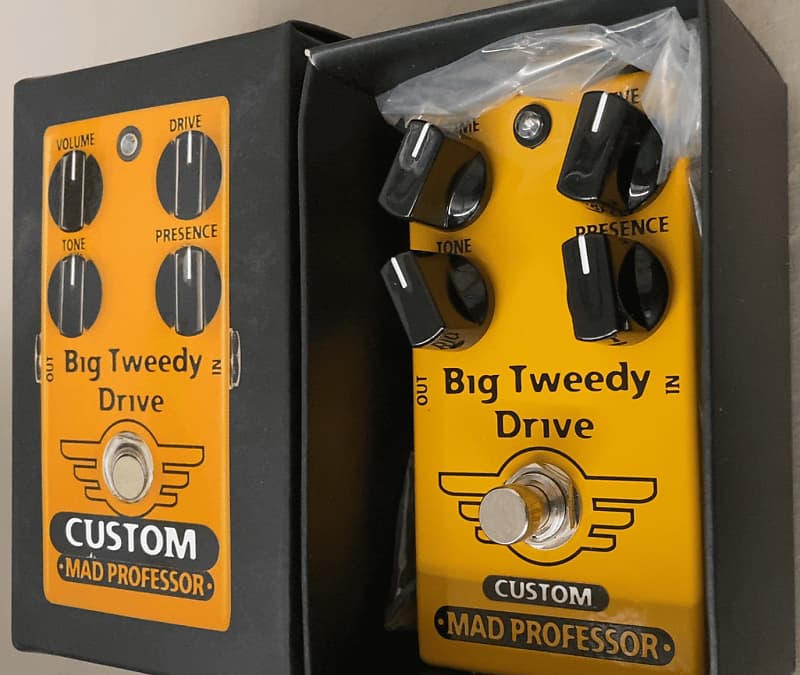 Mad Professor Big Tweedy Drive Custom Super Tweed Mod (Limited Edition)  Pedal