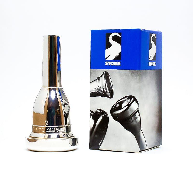 Stork Trombone Mouthpiece - BT6 Large Shank / Heavy / Standard image 1