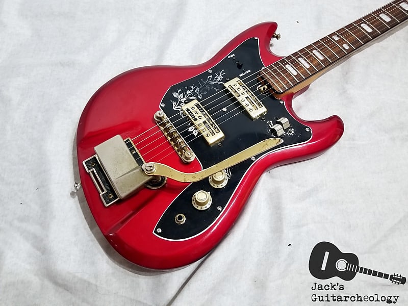 TEISCO レッド エレキギター 中古】Teisco / Mayqueen Reissue Red 【梅田店】【値下げ
