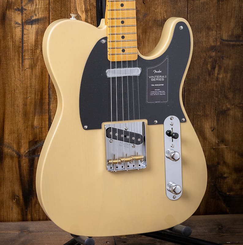 Fender Vintera II '50s Nocaster, Maple Fingerboard - Blackguard Blonde image 1