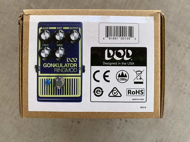 新品 未使用 Digitech DOD Gonkulator New DigiTech DOD Gonkulator Ring Modulator Guitar Effects
