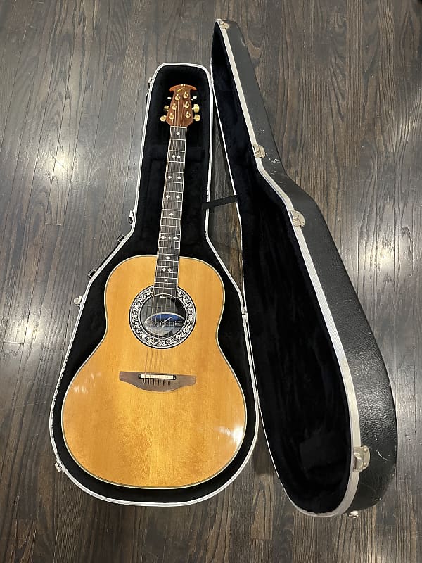 1987 Ovation USA 1717 Legend Deep Bowl Acoustic-Electric w
