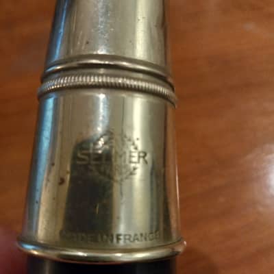 Selmer Paris HS* Bb Clarinet Mouthpiece with silver cover image 9