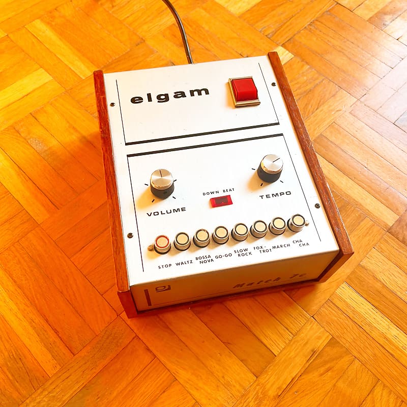 Elgam Match 7C (Italy, 1971) vintage analog drum machine! The | Reverb