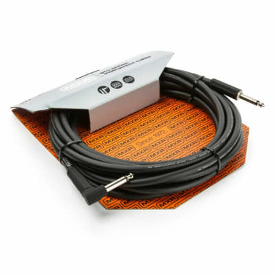 MXR DCIX20R Pro Series 20 ft. Straight to Right Angle Instrument Cable, Black image 2