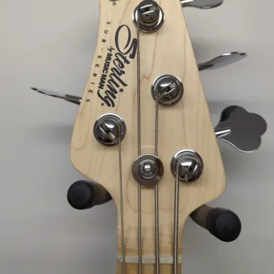 Sterling StingRay Ray4 Left-Handed Electric Bass Satin Vintage Sunburst image 5
