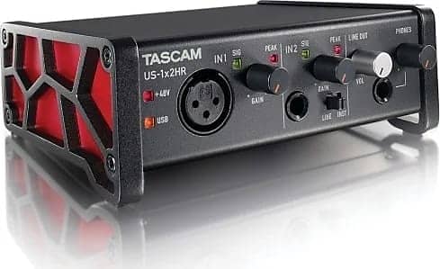 TASCAM US-1X2HR High Resolution USB Audio Interface | Reverb