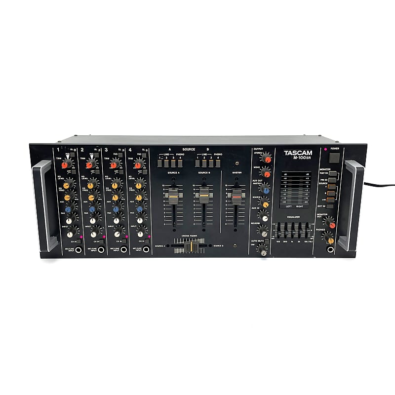 Tascam M-100SR Very Rare! Rackmount Mixer | Reverb