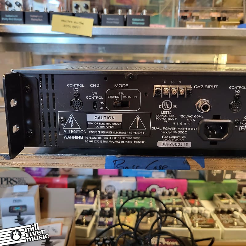 TOA IP-300D 600W Amplifier Used | Reverb